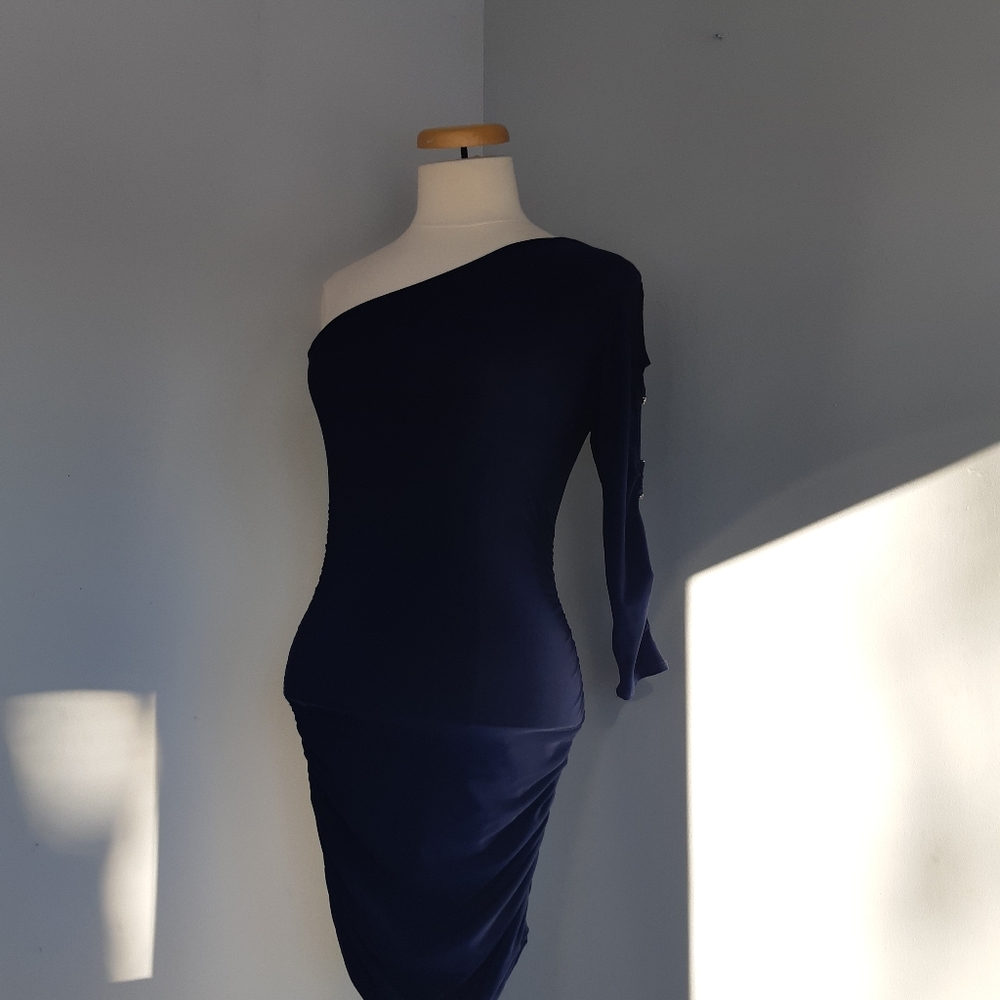 The Limited Women's Sexy Mini Dress Size M, Navy